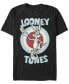 ფოტო #1 პროდუქტის Looney Tunes Men's Bugs Bunny Target Short Sleeve T-Shirt