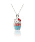 Фото #2 товара Sanrio Silver Plated Cupcake Pendant Necklace
