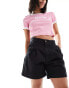 Фото #4 товара Levi's Pleated trouser shorts in black