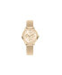 Часы Jones New York Shiny Gold Tone Mesh Watch