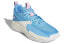 Фото #3 товара adidas Dame Extply 2.0 防滑耐磨 篮球鞋 男款 蓝白 / Спортивная обувь Adidas Dame Extply 2.0 для баскетбола