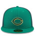 Фото #3 товара Men's Kelly Green Cincinnati Reds 2023 St. Patrick's Day 59FIFTY Fitted Hat