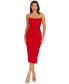 ფოტო #1 პროდუქტის Women's Corset Strapless Midi Dress