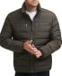 Фото #4 товара Men's Quilted Zip-Front Jacket