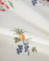 Fruit print flat sheet