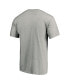 ფოტო #2 პროდუქტის Men's Heathered Gray Chicago Bulls Victory Arch T-Shirt