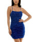 Juniors' Glitter-Lace Bodycon Dress