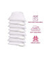 Фото #3 товара Waterproof Zippered Pillow Protector - King Size - 8 Pack