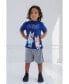 ფოტო #2 პროდუქტის Toddler Boys Bingo T-Shirt and Mesh Shorts Outfit Set to