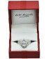 ფოტო #2 პროდუქტის Diamond Pear Halo Bridal Set (4 ct. t.w.) in 14k White Gold