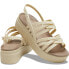 ფოტო #4 პროდუქტის CROCS Brooklyn Strappy Low Wedge sandals