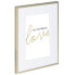 Фото #2 товара Hama Line - Metal - Gold - Single picture frame - Matte - Table,Wall - 13 x 18 cm