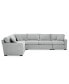 Фото #24 товара Radley 5-Pc. Fabric Sectional Sofa, Created for Macy's