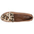 Roper Lilly Leopard Moccasins Womens Brown Flats Casual 09-021-0990-2913