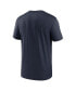 ფოტო #2 პროდუქტის Men's Navy Houston Texans Horizontal Lockup Legend T-shirt