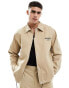 Фото #2 товара HUGO BLUE harrington jacket in beige