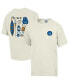 Фото #1 товара Men's Cream Duke Blue Devils Camping Trip T-shirt