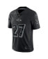 Men's J.K. Dobbins Black Baltimore Ravens Reflective Limited Jersey