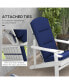 Plush Adirondack Chair Cushion Set Comfort and Chic Upgrade