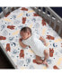 Фото #2 товара Постельное белье Ламбс и Айви Звездные Войны Подпись Millennium Falcon 100% хлопковая ватная простынь для детской кроватки