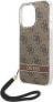 Фото #4 товара Guess Etui Guess do iPhone 14 Pro Max 6,7" brązowy/brown hardcase 4G Print Strap