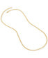 Фото #4 товара Italian Gold miami Cuban Link 18" Chain Necklace (3mm) in 14k Gold