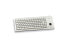 Cherry Slim Line Compact-Keyboard G84-4400 - Keyboard - 500 dpi - 83 keys QWERTY - Gray