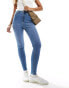 Фото #1 товара Miss Selfridge skinny high waist jean in mid blue wash