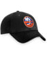 Фото #4 товара Men's Black New York Islanders Core Adjustable Hat