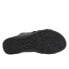 Фото #13 товара Softwalk Taraz S2320-001 Womens Black Leather Slip On Strap Sandals Shoes