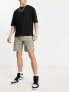 Фото #3 товара New Look slim fit cargo shorts in khaki