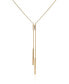 Фото #1 товара Vince Camuto gold-Tone Long Y-Necklace, 24"