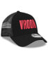 Фото #2 товара Men's Black NASCAR Vroom 9FORTY A-Frame Adjustable Trucker Hat