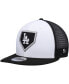 Фото #1 товара Men's White and Black Los Angeles Dodgers 2022 Clubhouse Trucker 9FIFTY Snapback Hat