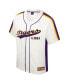 Фото #2 товара Men's Cream LSU Tigers Ruth Button-Up Baseball Jersey