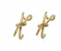 Stylish gold plated earrings Nexus 23141G