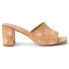 Фото #1 товара COCONUTS by Matisse Kristin Block Heels Womens Pink Casual Sandals KRISTIN-672