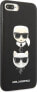 Karl Lagerfeld Etui Karl Lagerfeld KLHCI8LSAKICKCBK Apple iPhone 8/7 Plus czarny/black hardcase Saffiano Ikonik Karl&Choupette Head