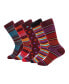 Men's Groovy Designer Dress Socks Pack of 5