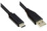 Good Connections GC-M0118 - 2 m - USB A - USB C - USB 2.0 - 480 Mbit/s - Black