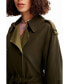 Фото #4 товара Women's Oversize belted trench coat