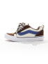 Фото #3 товара Vans Knu Skool chunky trainers in brown and blue