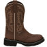 Фото #1 товара Justin Boots Inji Embroidered Round Toe Cowboy Womens Brown Casual Boots GY9909
