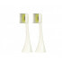 Spare heads for ToothWave Extra Soft Small toothbrush 2 pcs