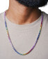 ფოტო #5 პროდუქტის Lab-Grown Multi-Sapphire 24" Statement Necklace (48-1/3 ct. t.w.) in Sterling Silver