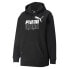 Стильная толстовка с капюшоном PUMA Power Elongated Hoodie PUMA BLACK, S - фото #1