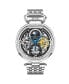 Men's Legacy Silver-tone Stainless Steel , Two-Tone Dial , 45mm Round Watch