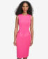 Фото #4 товара Платье женское Calvin Klein Panelled Jewel-Neck Sheath