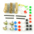 Фото #1 товара Set of electronic components - diodes, resistors, buttons