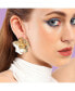 ფოტო #3 პროდუქტის Women's Flower Stud Earrings